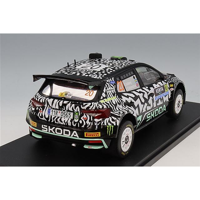 イクソ 1/18 シュコダ ファビア RS ラリー2 2024 サファリ ラリー