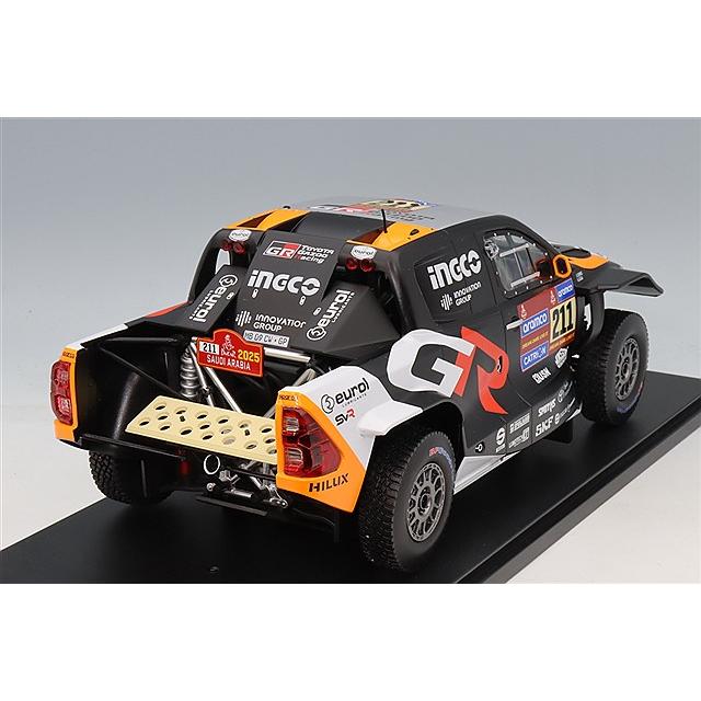 イクソ 1/18 トヨタ GR DKR ハイラックス Evo 2025 ダカール ラリー 2
