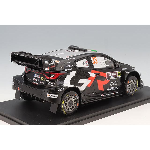 イクソ 1/18 トヨタ GRヤリス ラリー1 2025年 ラリーケニア 優勝#33