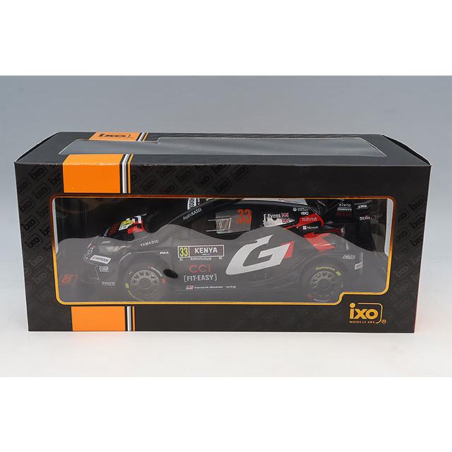 イクソ 1/18 トヨタ GRヤリス ラリー1 2025年 ラリーケニア 優勝#33