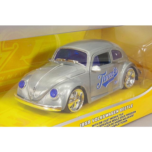 ミニカー/完成品 JADA 1/24 1959 フォルクスワーゲン ビートル