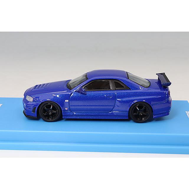京商 1/64 ニスモ R34 GT-R Z-tune ベイサイドブルー LED搭載