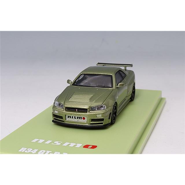 京商 1/64 ニスモ R34 GT-R Z-チューン ミレニアムジェイド LED搭載