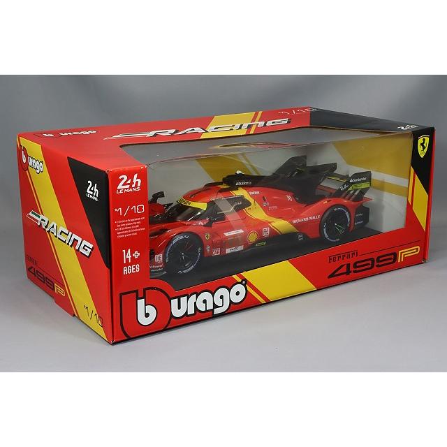 ブラゴ 1/18 フェラーリ 499P AF Corse 2023 ルマン24H 5位 #50 A