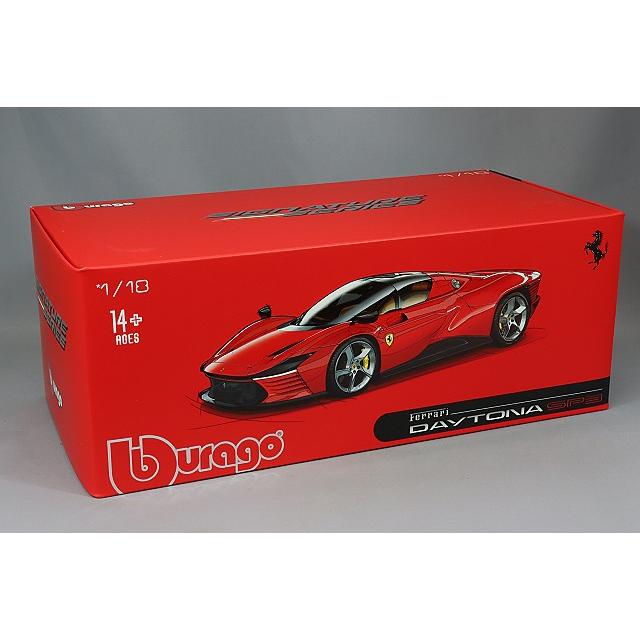 ブラーゴ 1/18 フェラーリ デイトナ SP3 クローズド 2022 レッド ブラゴ 1/18 フェラーリ デイトナ SP3 クローズルーフ 2022 レッド
