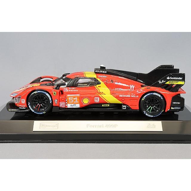 1/43 フェラーリ 499P ルマン ウイナー 2023 #51 トロフィー付 ブラゴ 1/43 フェラーリ 499P 2023 ルマン24H ウィナー #51 J.カラド/A