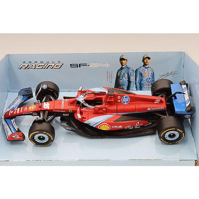 ブラゴ 1/43 フェラーリ SF-24 マイアミGP 2024 #16 C.ルクレール