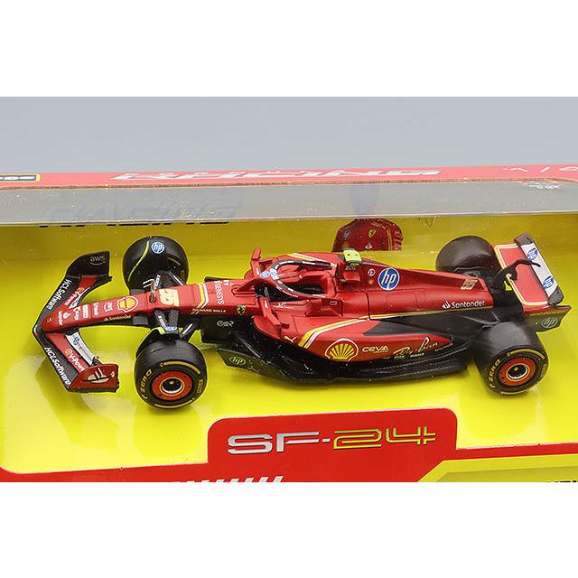 ブラゴ 1/43 フェラーリ PIT PASSセット 2024 F1 SF-24 #55 C.サインツ