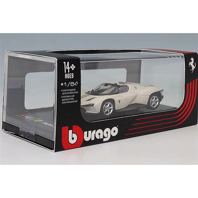 ブラゴ 1/64 フェラーリ デイトナ SP3 ホワイト : キッドボックス