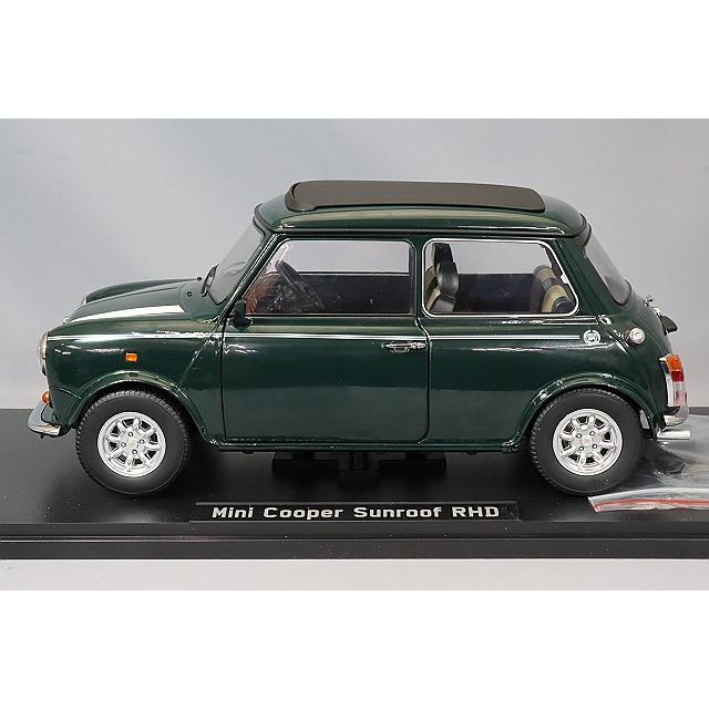 KKスケール 1/12 ミニ クーパー サンルーフ ダークグリーン