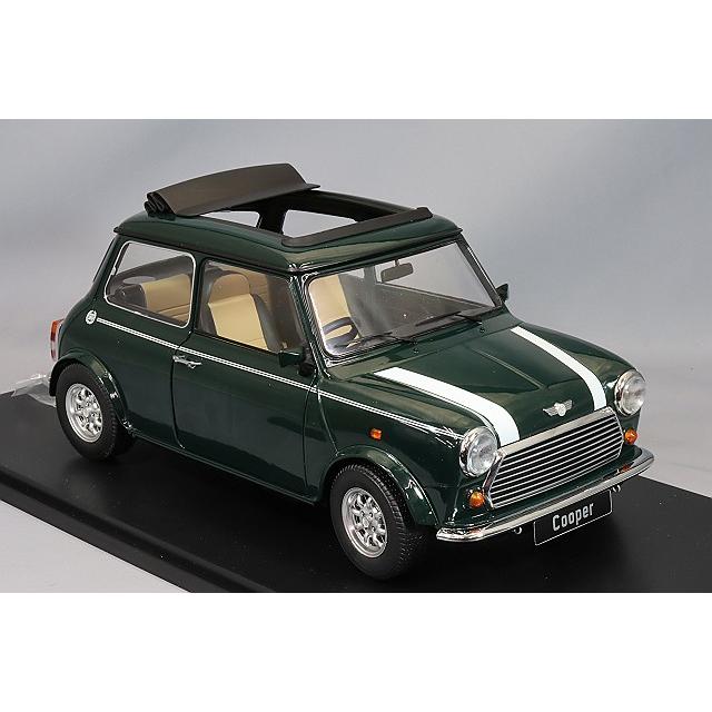 KKスケール 1/12 ミニ クーパー サンルーフ ダークグリーン
