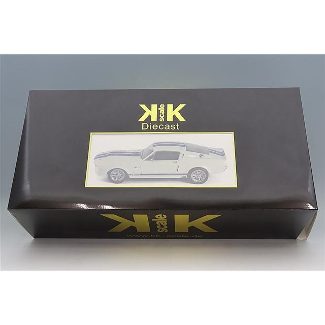 KKスケール 1/12 フォード マスタング シェルビー GT500 1967 ホワイト