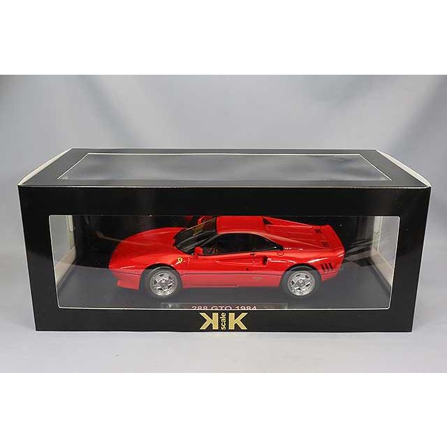 KKスケール 1/18 フェラーリ 288 GTO 1984 レッド & ブラック/レッド