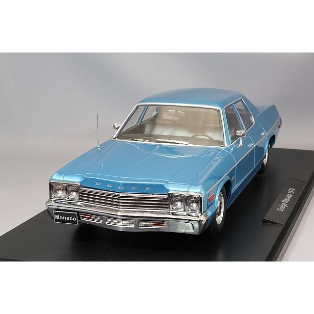 KKスケール 1/18 ダッジ モナコ 1974 ブルーメタリック : キッド