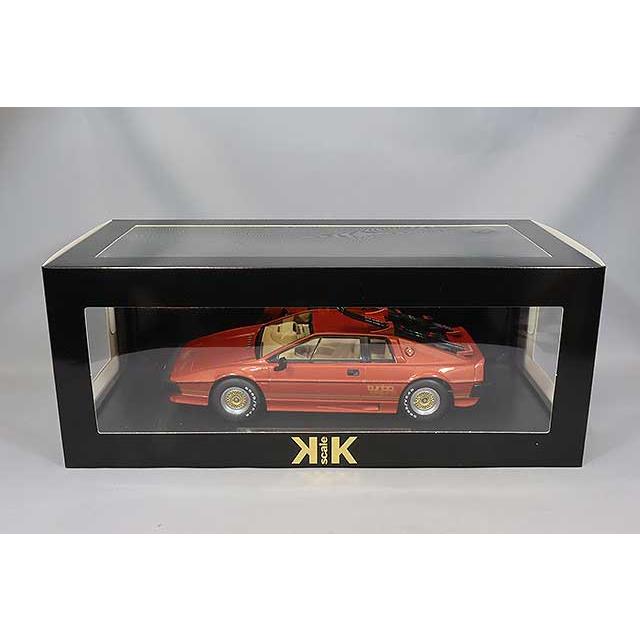 KKスケール 1/18 ロータス エスプリ ターボ 1981 スキー板付 カッパー