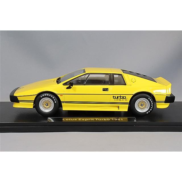 KKスケール 1/18 ロータス エスプリ ターボ 1981 イエロー : キッド