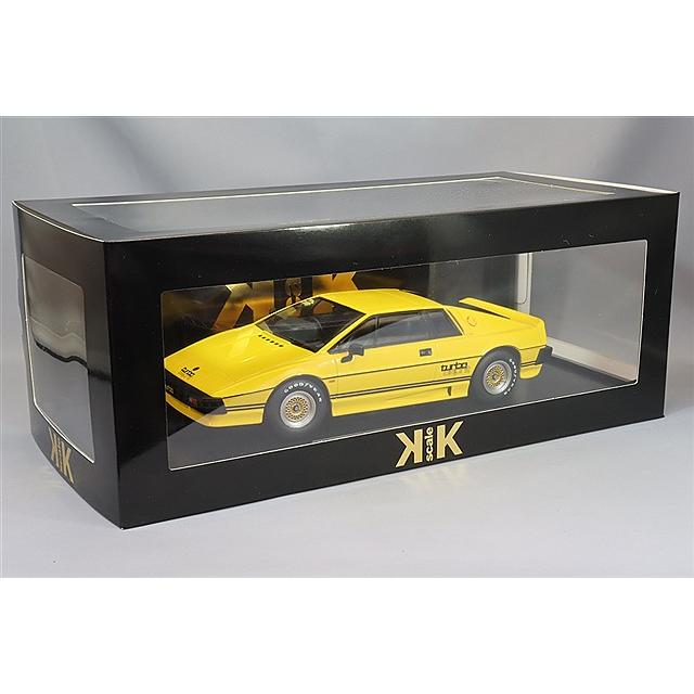 KKスケール 1/18 ロータス エスプリ ターボ 1981 イエロー : キッド