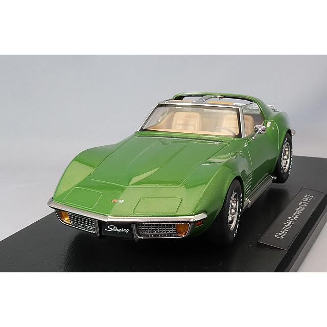 KKスケール 1/18 シボレー コルベット C3 1972 ライトグリーン