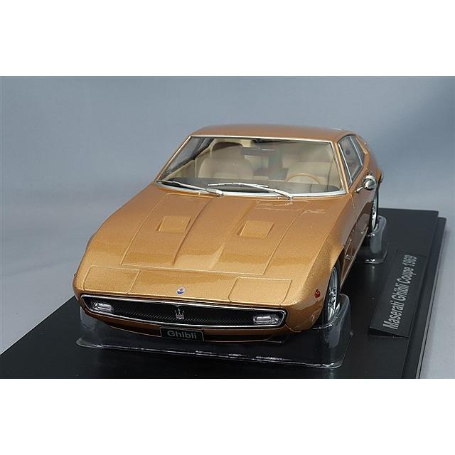 KKスケール 1/18 マセラティ ギブリ クーペ 1969 ゴールドメタリック