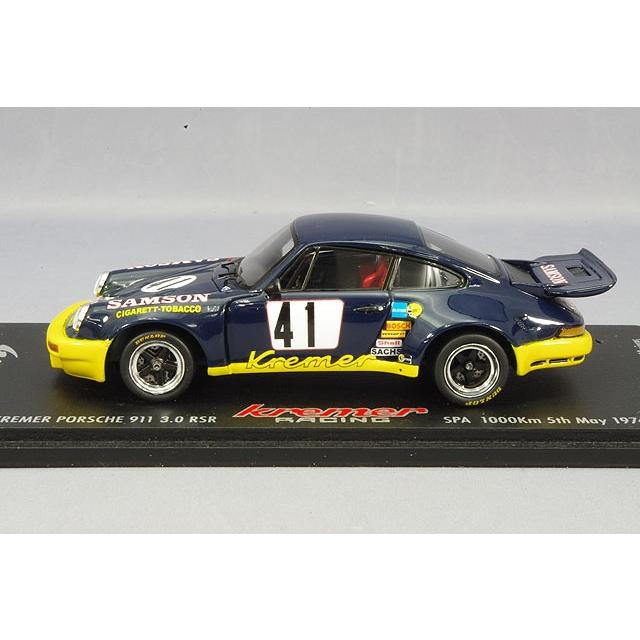 ミニカー/完成品 クレーマーレーシングxKANEKO OFFICE特注 スパーク 1/43 クレーマー ポルシェ 911 RSR Gr.4 1974 スパ1000Km #41の画像