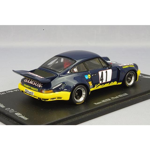 ミニカー/完成品 クレーマーレーシングxKANEKO OFFICE特注 スパーク 1/43 クレーマー ポルシェ 911 RSR Gr.4 1974 スパ1000Km #41の画像