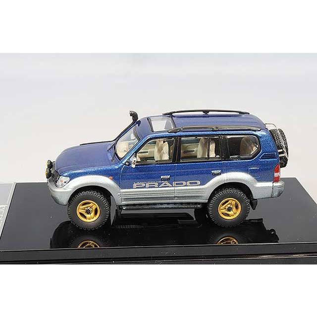ミニカー/完成品 GCD 1/64 トヨタ ランドクルーザー プラド 90 左