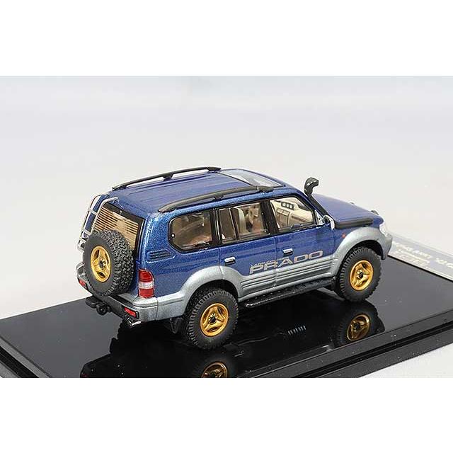 ミニカー/完成品 GCD 1/64 トヨタ ランドクルーザー プラド 90 左