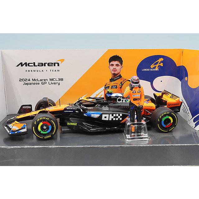 ブラゴ 1/24 マクラーレン F1 チーム MCL38 2024 日本GP #4 L.ノリス