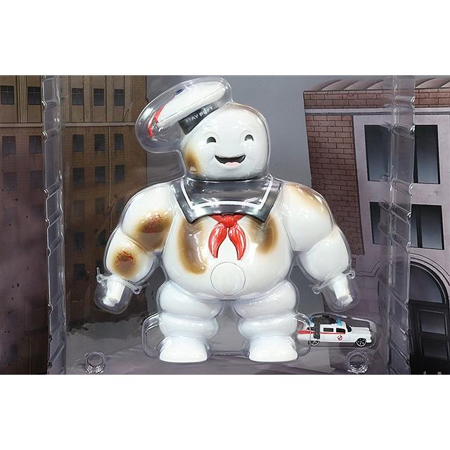 JADA ゴーストバスターズ ジオラマセット (Ecto-1 エクトワン \u0026 マシュマロマン)の画像