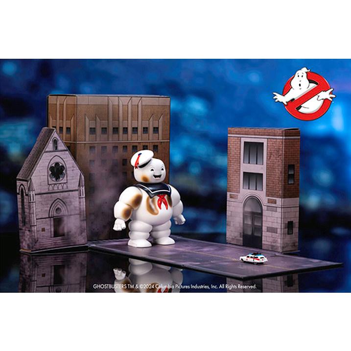 JADA ゴーストバスターズ ジオラマセット (Ecto-1 エクトワン \u0026 マシュマロマン)の画像
