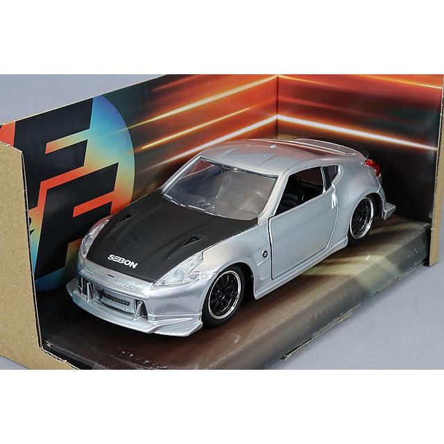 JADA 1/32 日産 370Z シルバー/ブラック 