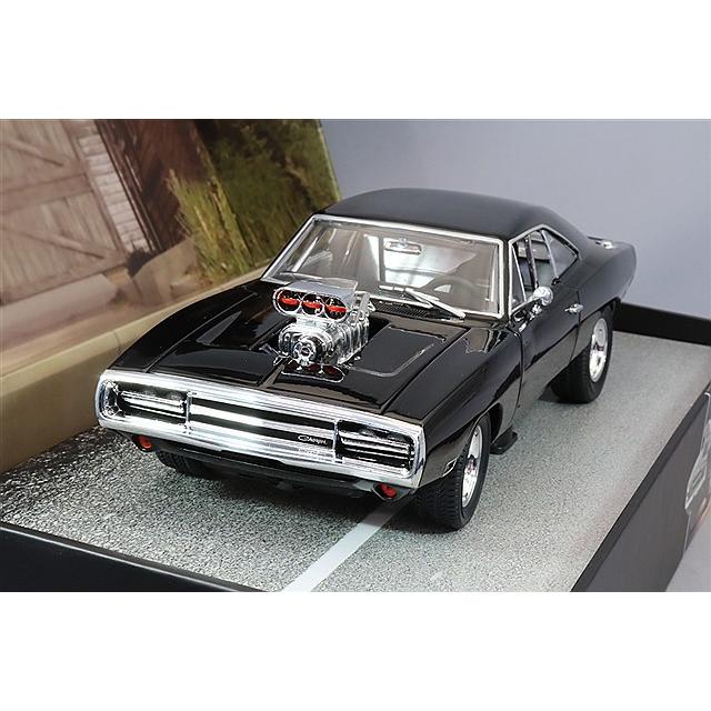 F&F 1970 ダッジ チャージャー R/T (トゥルースペック) JADA トゥルースペック 1/24 1970 ダッジ チャージャー R/T ブラック
