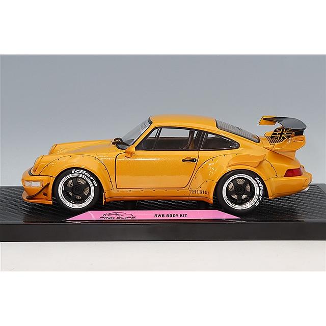JADA 1/18 2016 ポルシェ RWB HIBIKI ボディキット イエロー : キッド