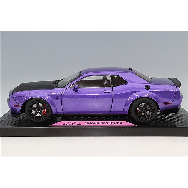 JADA 1/18 ダッジ チャレンジャー SRT デーモン パープル : キッド