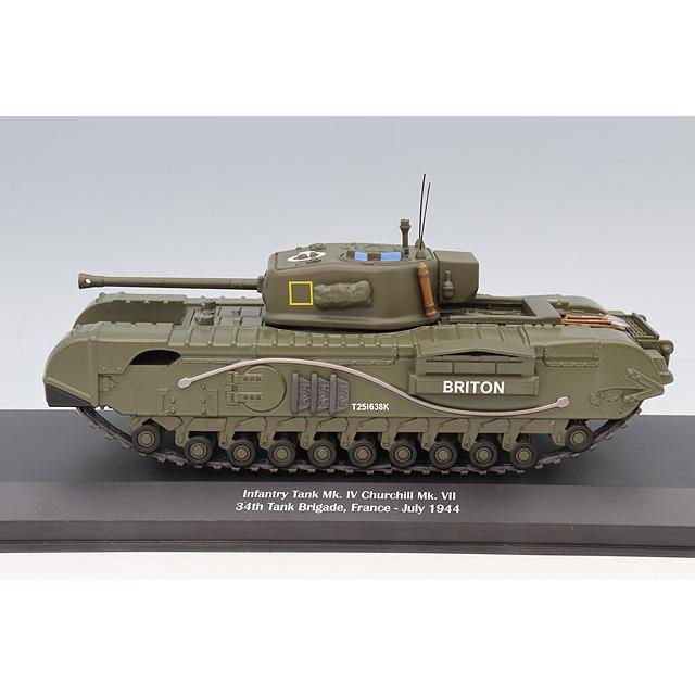 Militaria 1/43 チャーチル Mk.VII イギリス軍 第34戦車旅団 1944年7月