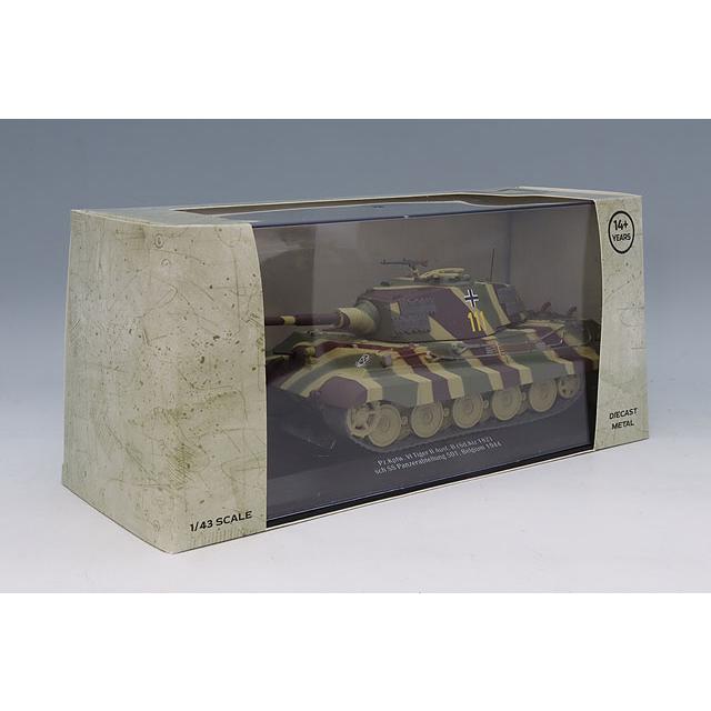Militaria 1/43 ティーガーII 重戦車 ドイツ軍 第101SS重戦車大隊 1944