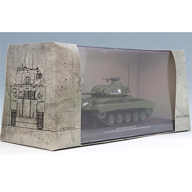 Militaria 1/43 M24 チャーフィー 軽戦車 アメリカ軍 第2騎兵偵察飛行