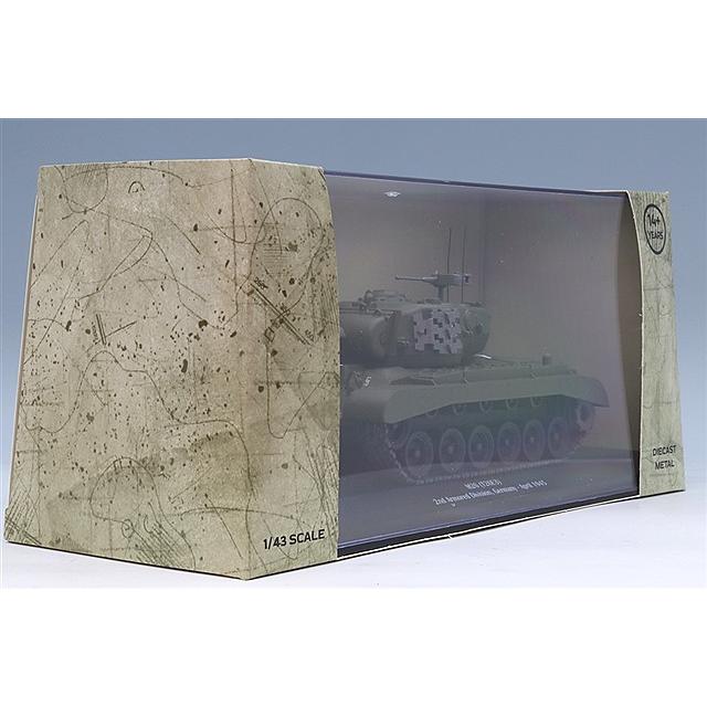 Militaria 1/43 M26 パーシング アメリカ軍 2機甲師団 1945年4月