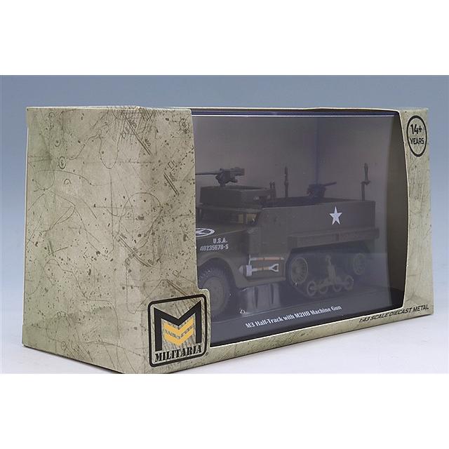 Militaria 1/43 M3 ハーフトラック M2HB 重機関銃 アメリカ軍 : キッド