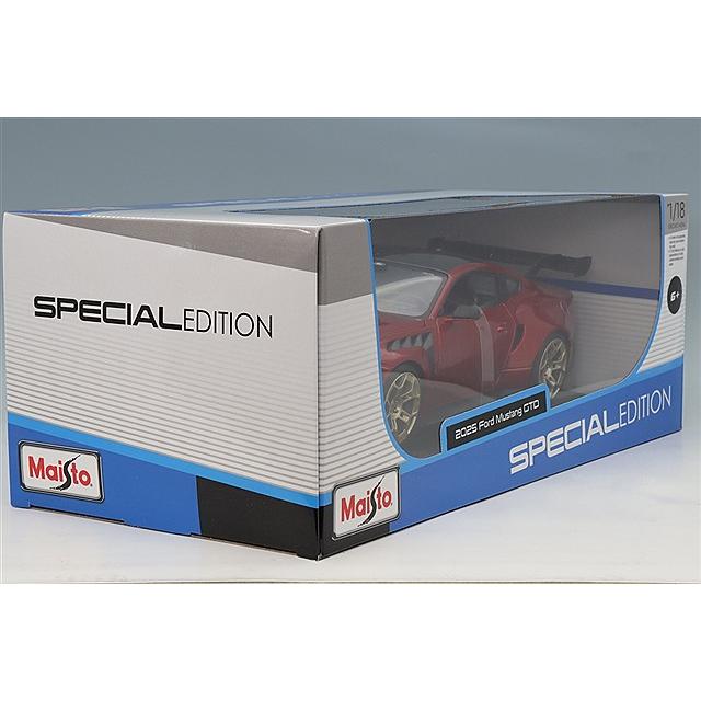 マイスト 1/18 フォード マスタング GTD 2025 メタリックレッド