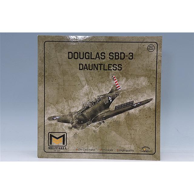 Militaria 1/72 ダグラス SBD-3 ドーントレス 急降下爆撃機 アメリカ軍