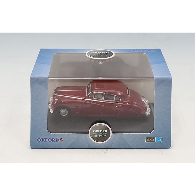 OXFORD 1/76 ジャガー MkVIIM クラレットメタリック クイーンマザー(皇