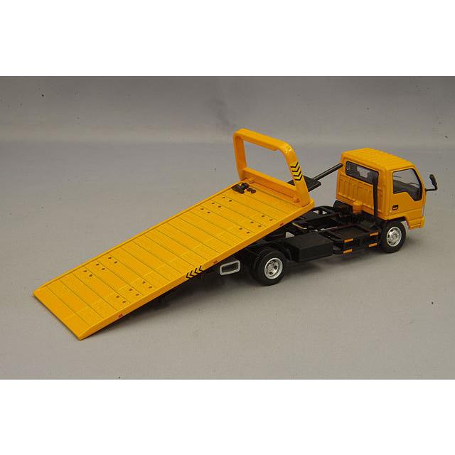 ミニカー/完成品 GCD 1/64 いすゞ N シリーズ レッカー車 イエロー 左