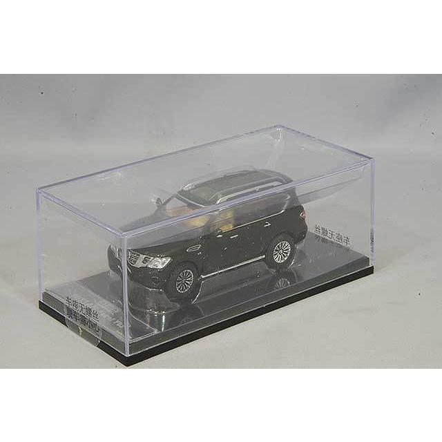 ミニカー/完成品 GCD 1/64 日産 パトロール 左ハンドル ブラック