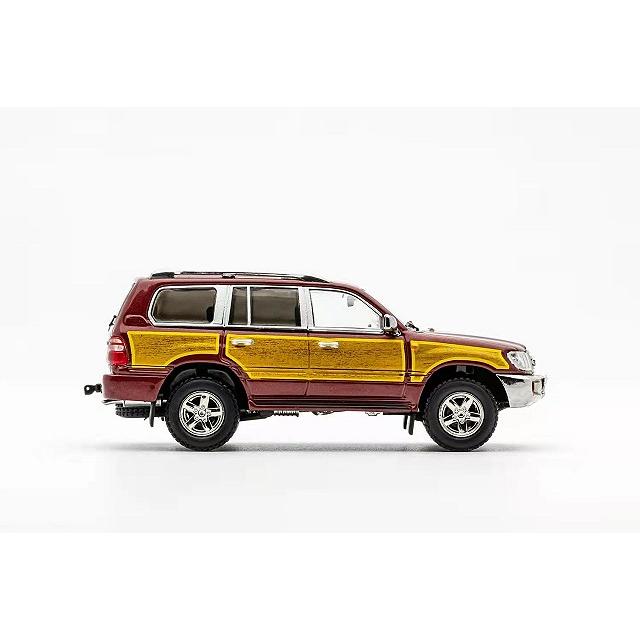 ミニカー/完成品 GCD 1/64 トヨタ ランドクルーザー 100 レトロウッド