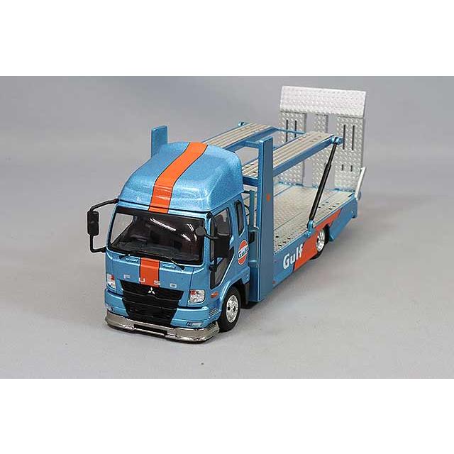 GCD 1/64 三菱 FUSO トラック ダブルデッカートレーラー 右ハンドル