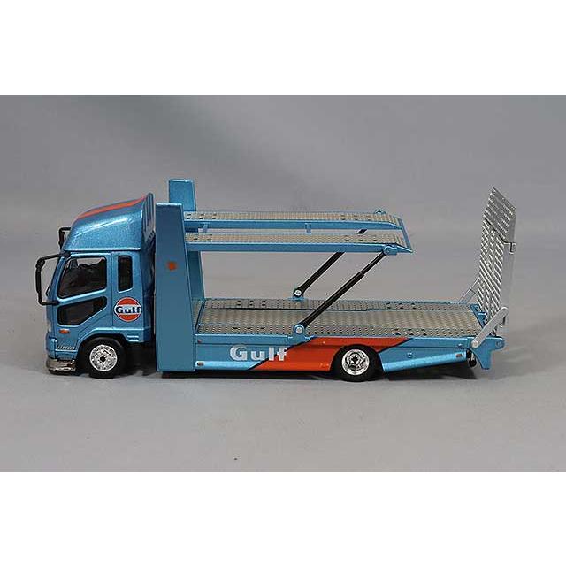 GCD 1/64 三菱 FUSO トラック ダブルデッカートレーラー 右ハンドル