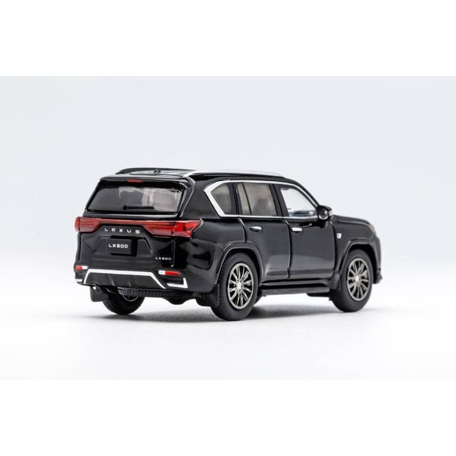 GCD 1/64 レクサス LX600 Fスポーツ 左ハンドル ブラック : キッド