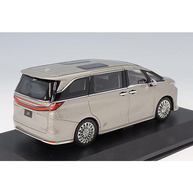 京商 1/43 レクサス LM 500h ソニックチタニウム 4席ソリス