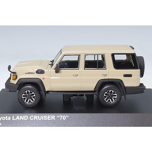 京商 1/43 トヨタ ランドクルーザー 70 ベージュ : キッドボックス